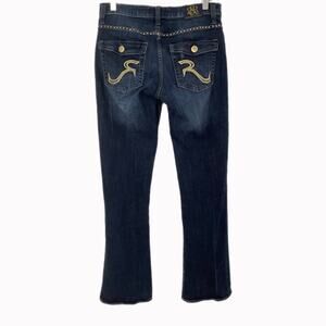 Vintage Y2K Rock & Republic Kasandra Boot Cut Dark Wash Jeans Sz 10 M